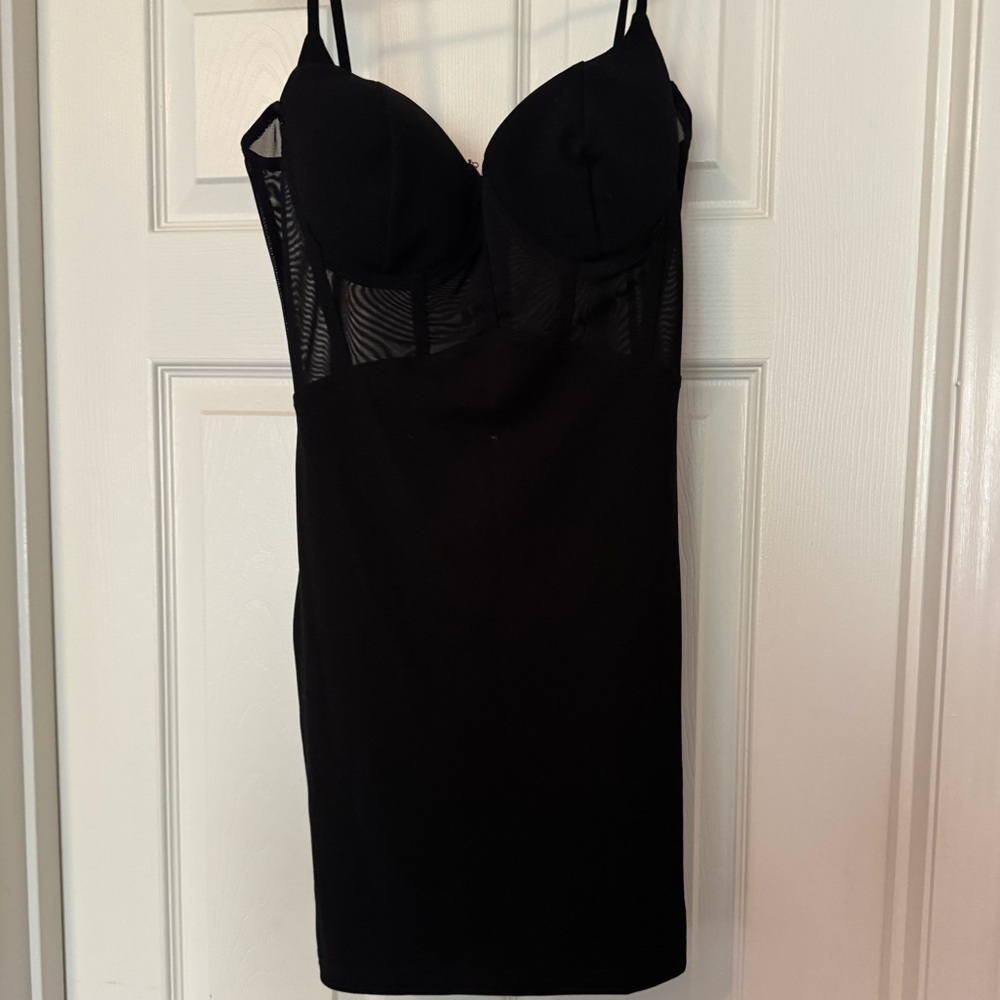 Elegant Black Women's Intimate Dress